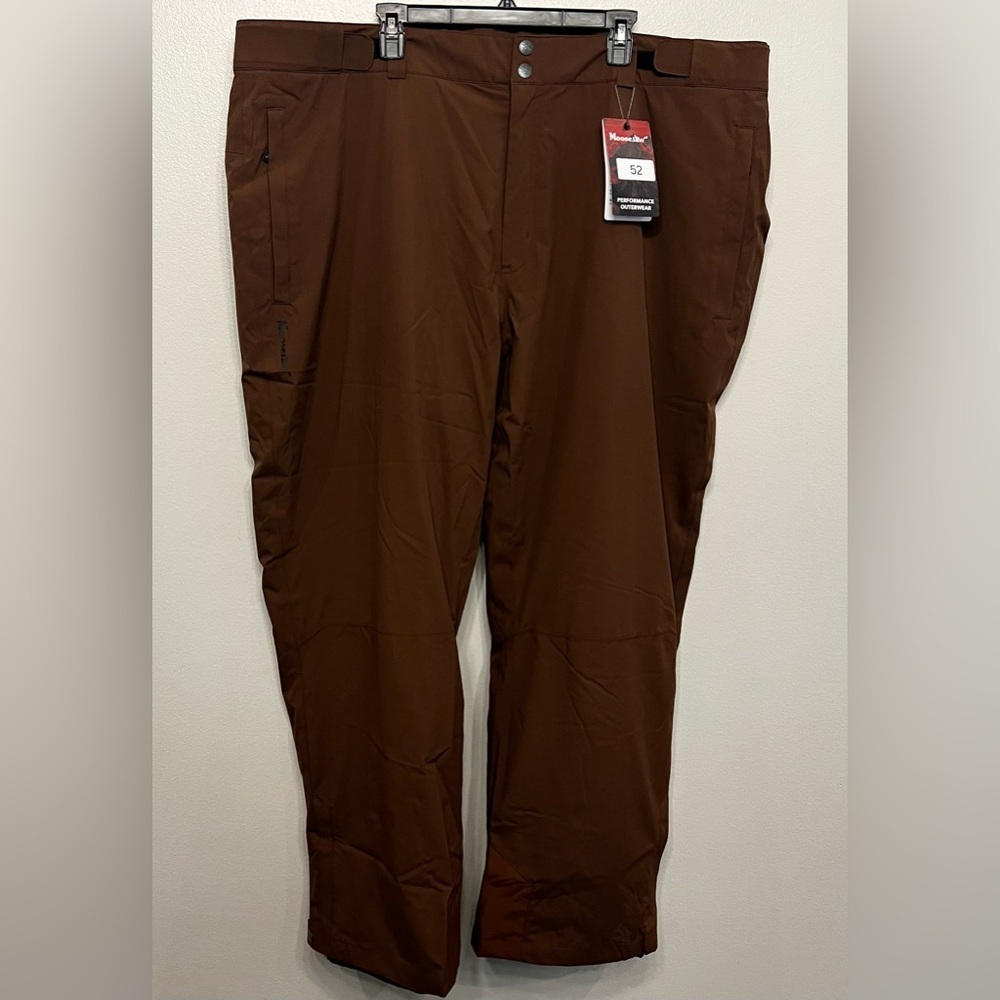 Moosejaw Men's 3X Dark Brown Snow Ski Pants NWT